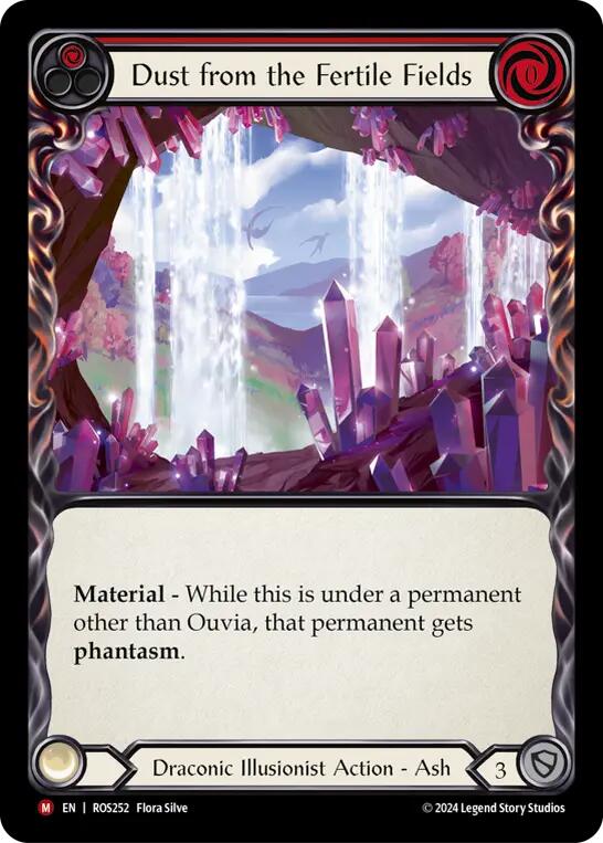Dust from the Fertile Fields [ROS252] (Rosetta)  Rainbow Foil | Good Games Morley