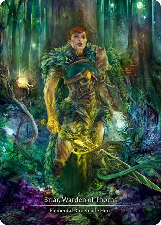 Briar, Warden of Thorns (Marvel) [ROS254] (Rosetta)  Cold Foil | Good Games Morley