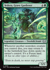 Yedora, Grave Gardener [Duskmourn: House of Horror Commander] | Good Games Morley
