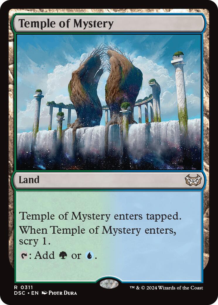 Temple of Mystery [Duskmourn: House of Horror Commander] | Good Games Morley