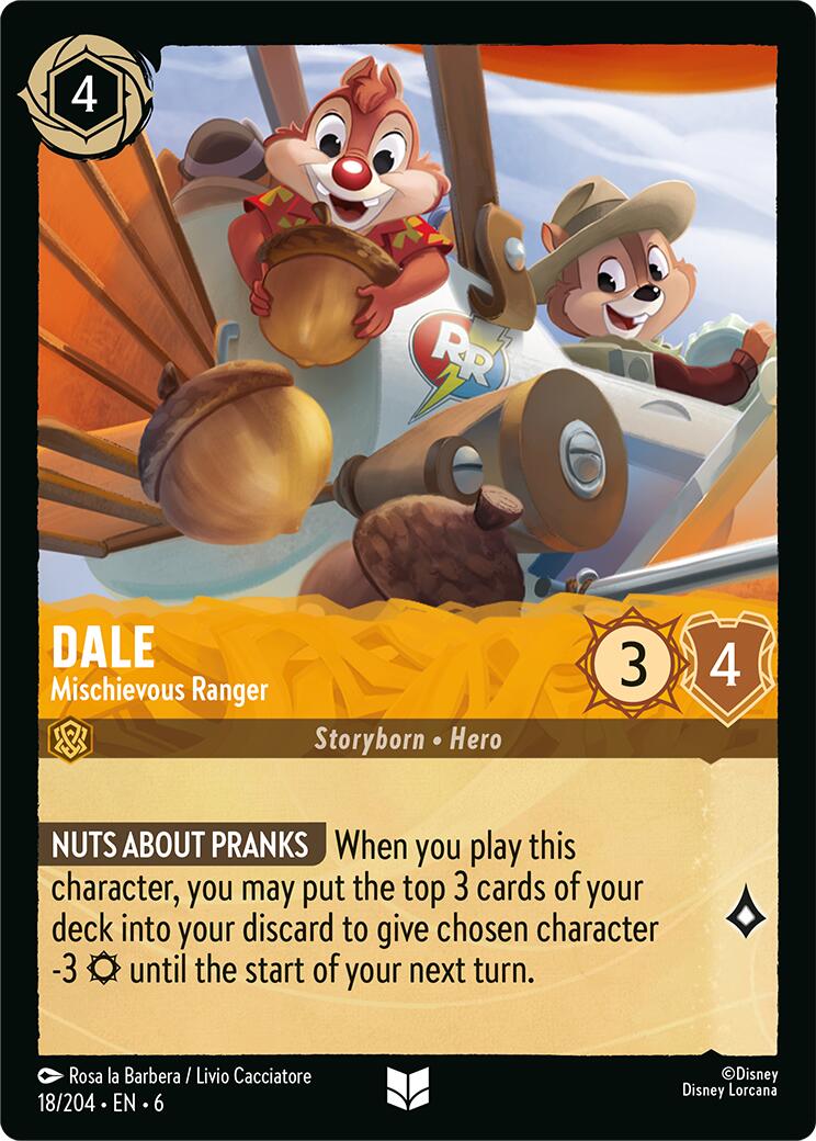Dale - Mischievous Ranger (18/204) [Azurite Sea] | Good Games Morley