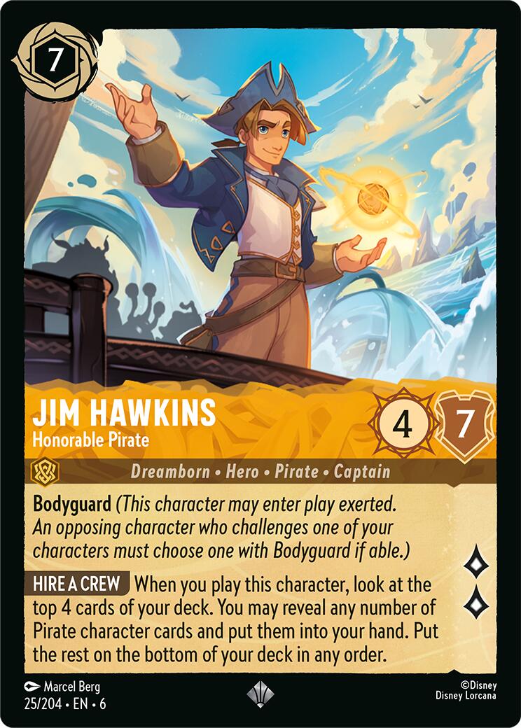 Jim Hawkins - Honorable Pirate (25/204) [Azurite Sea] | Good Games Morley