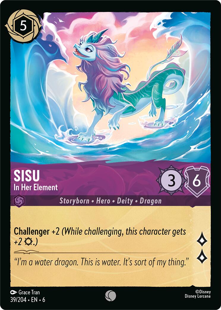 Sisu - In Her Element (39/204) [Azurite Sea] | Good Games Morley