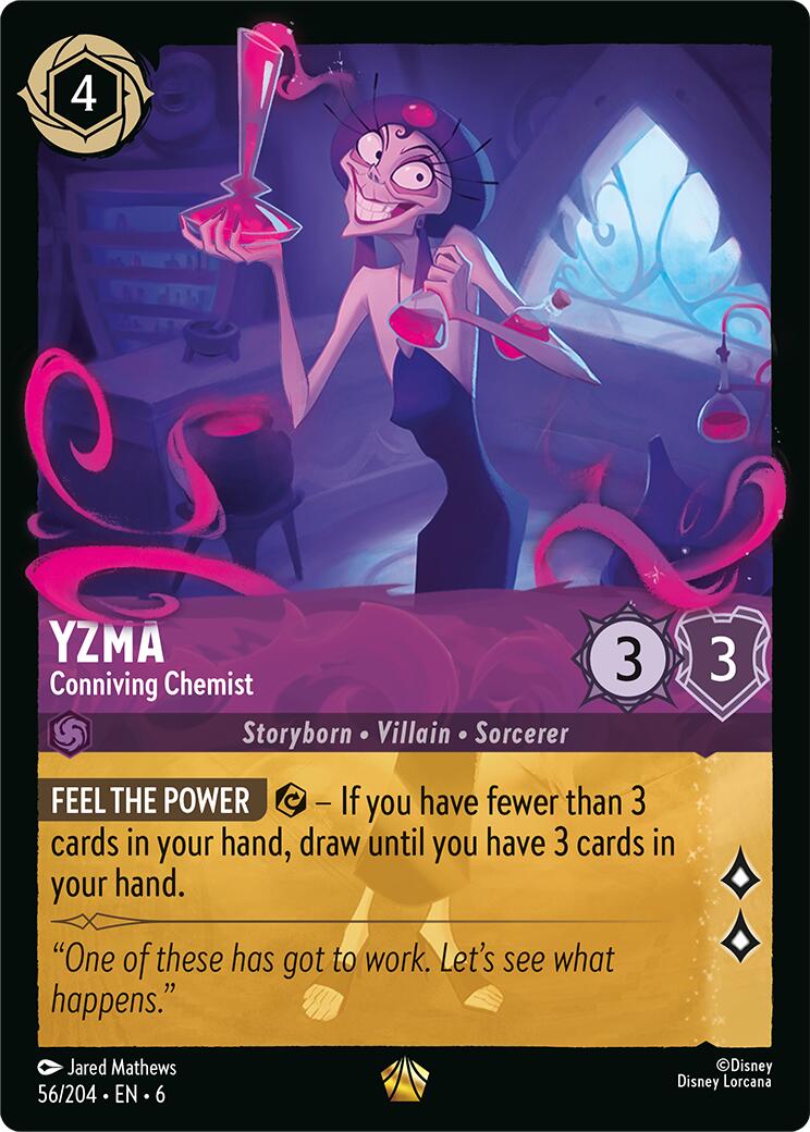 Yzma - Conniving Chemist (56/204) [Azurite Sea] | Good Games Morley