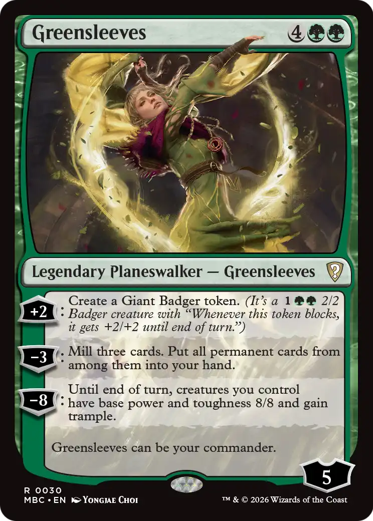 Greensleeves [Mystery Booster: Commander Edition] | Good Games Morley