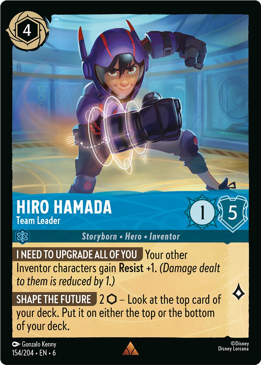 Hiro Hamada - Team Leader (154/204) [Azurite Sea] | Good Games Morley
