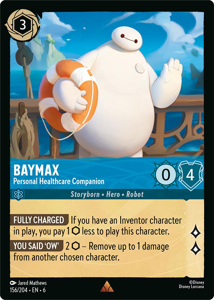Baymax - Personal Healthcare Companion (156/204) [Azurite Sea] | Good Games Morley