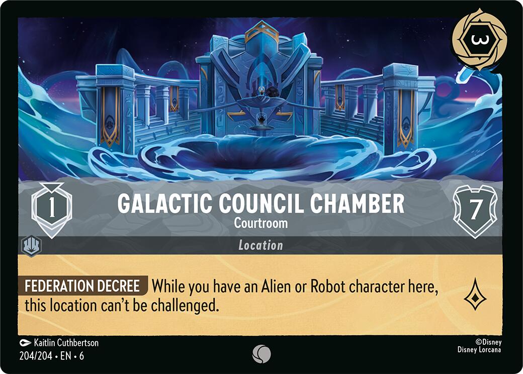 Galactic Council Chamber - Courtroom (204/204) [Azurite Sea] | Good Games Morley
