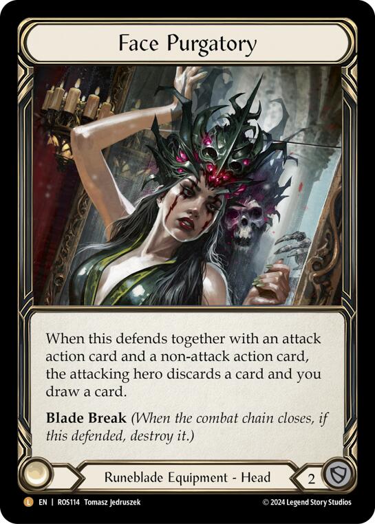 Face Purgatory [ROS114] (Rosetta)  Rainbow Foil | Good Games Morley