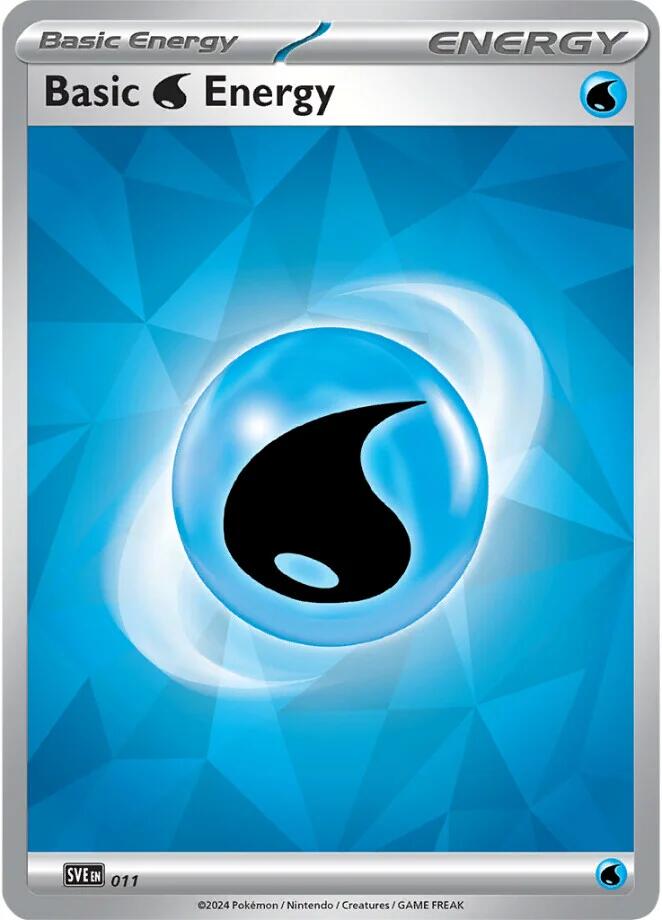 Basic Water Energy (011)(Holo) [Scarlet & Violet: Stellar Crown] | Good Games Morley