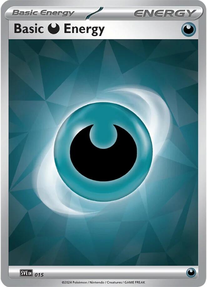 Basic Darkness Energy (015)(Holo) [Scarlet & Violet: Stellar Crown] | Good Games Morley