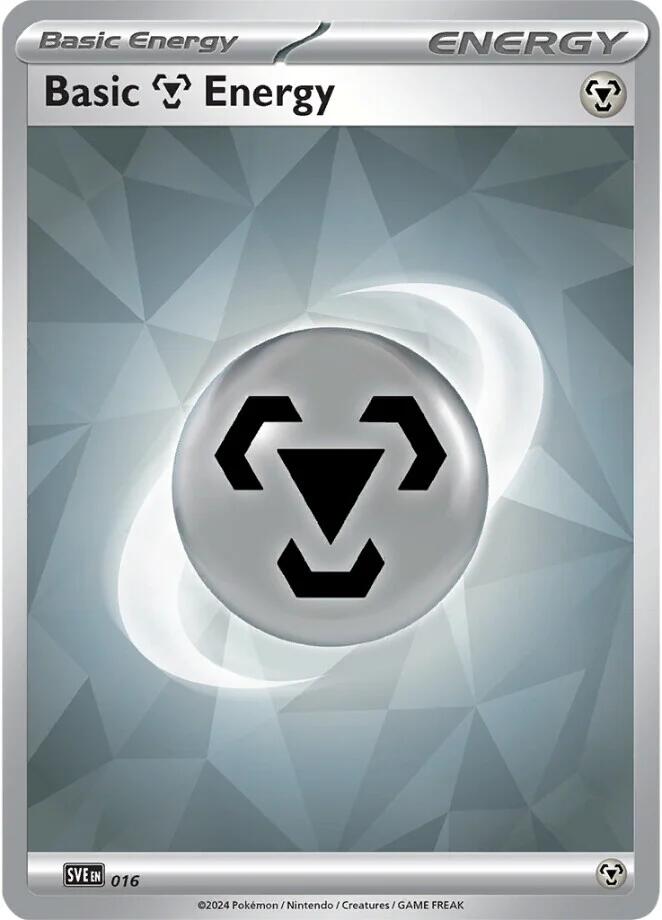 Basic Metal Energy (016)(Holo) [Scarlet & Violet: Stellar Crown] | Good Games Morley