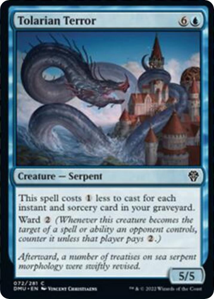 Tolarian Terror 72/281 (Dominaria United)  | Good Games Morley