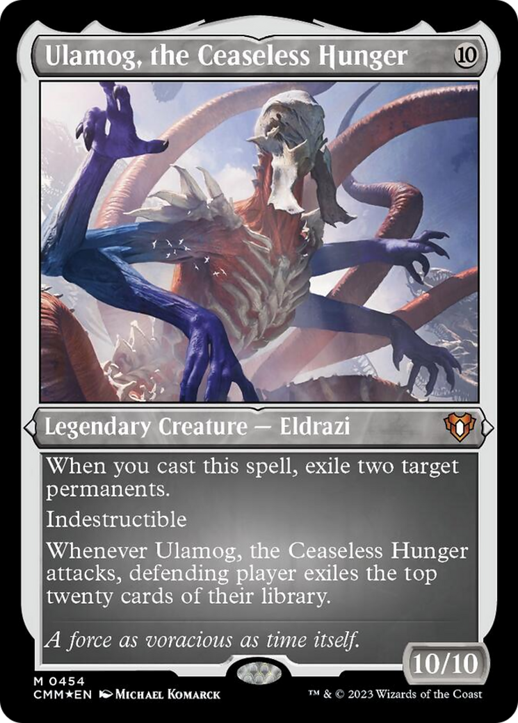 Ulamog, the Ceaseless Hunger (Foil Etched) [Commander Masters] | Good Games Morley