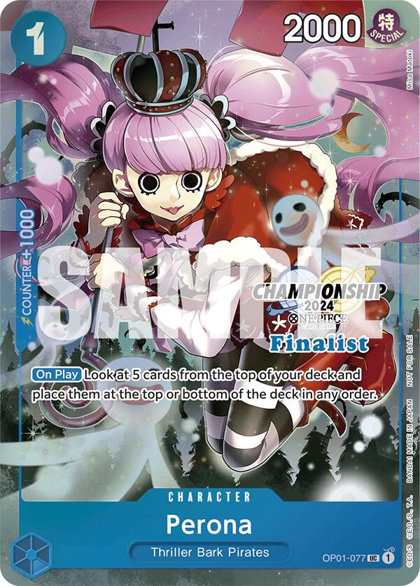Perona (Championship 2024 Finalist Card Set) [One Piece Promotion Cards] | Good Games Morley