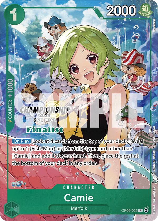 Camie (Championship 2024 Finalist Card Set) [One Piece Promotion Cards] | Good Games Morley