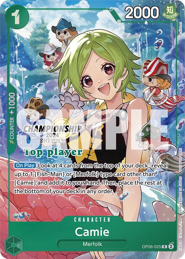Camie (Championship 2024 Top Player Pack) [One Piece Promotion Cards] | Good Games Morley