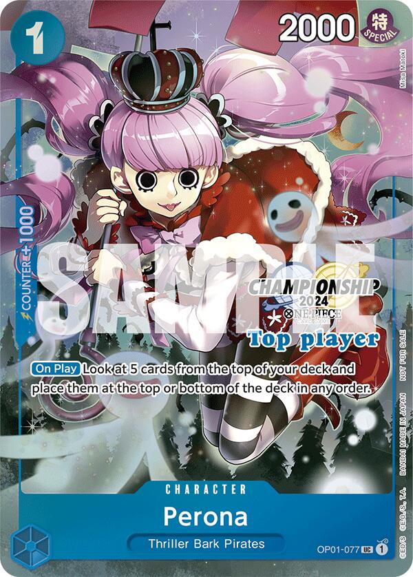 Perona (Championship 2024 Top Player Pack) [One Piece Promotion Cards] | Good Games Morley