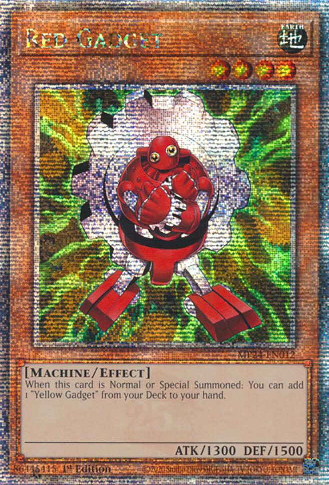 Red Gadget [MP24-EN012] Quarter Century Secret Rare | Good Games Morley