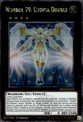 Number 39: Utopia Double [MP24-EN031] Quarter Century Secret Rare | Good Games Morley