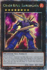 Coach King Giantrainer [MP24-EN034] Quarter Century Secret Rare | Good Games Morley
