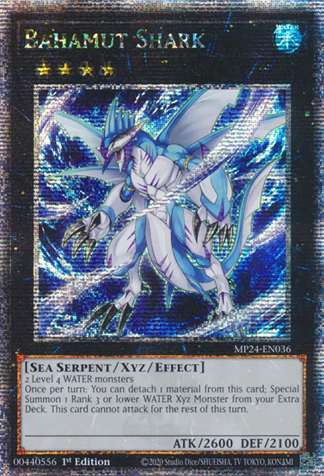 Bahamut Shark [MP24-EN036] Quarter Century Secret Rare | Good Games Morley