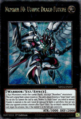 Number F0: Utopic Draco Future [MP24-EN037] Quarter Century Secret Rare | Good Games Morley