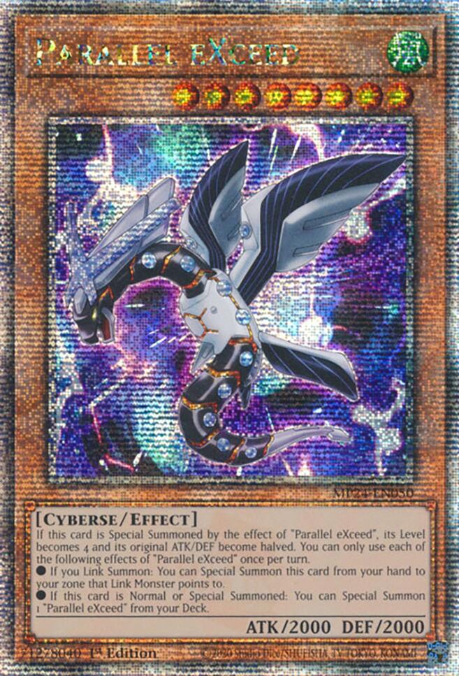 Parallel eXceed [MP24-EN050] Quarter Century Secret Rare | Good Games Morley