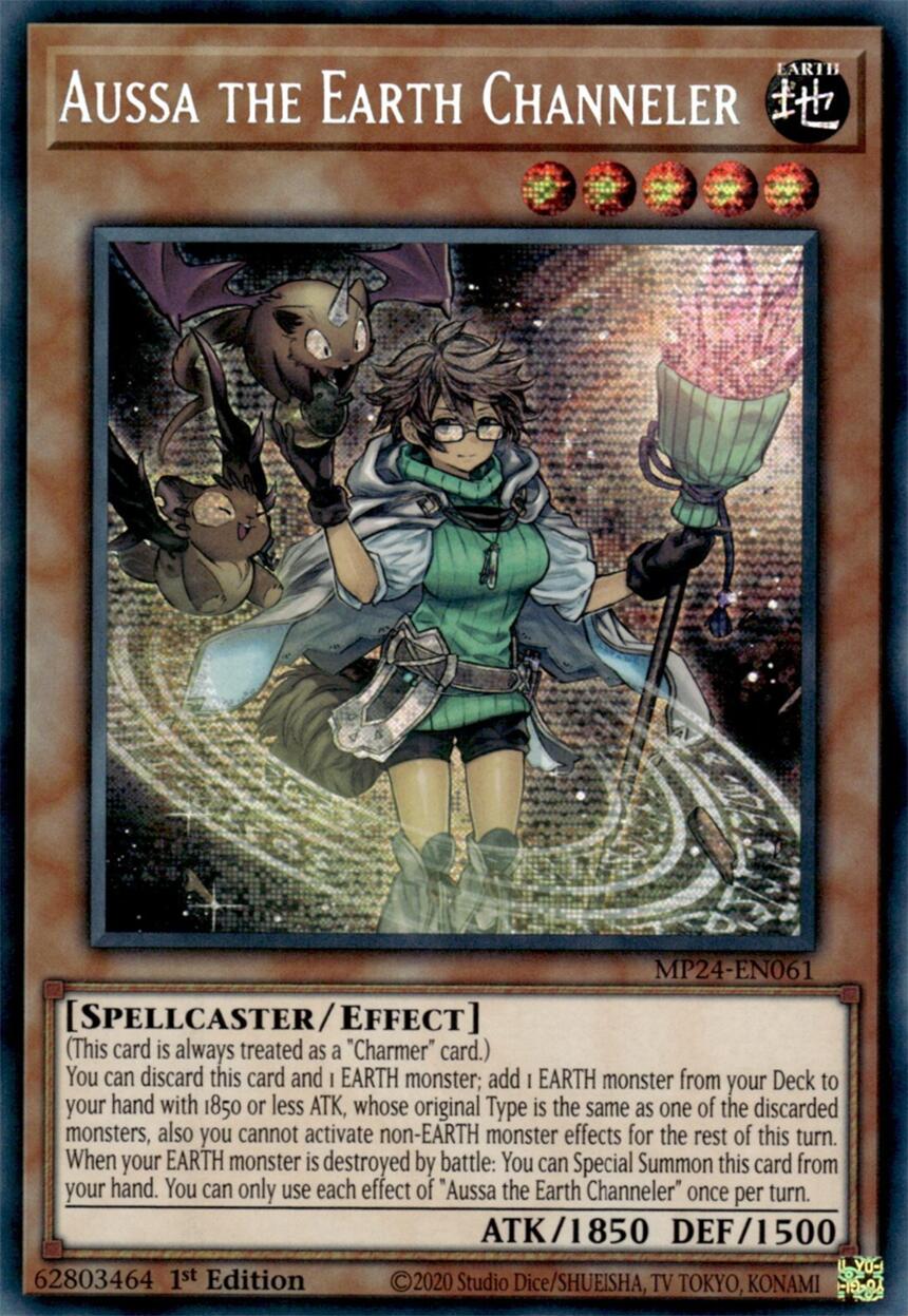 Aussa the Earth Channeler [MP24-EN061] Prismatic Secret Rare | Good Games Morley