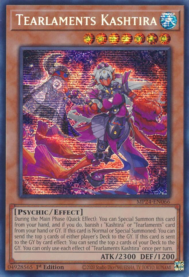 Tearlaments Kashtira [MP24-EN066] Prismatic Secret Rare | Good Games Morley