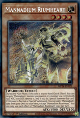 Mannadium Riumheart [MP24-EN079] Prismatic Secret Rare | Good Games Morley