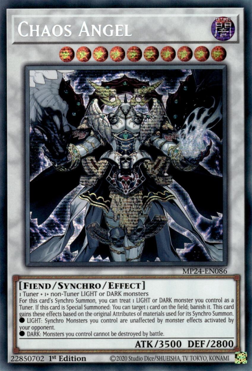 Chaos Angel [MP24-EN086] Prismatic Secret Rare | Good Games Morley