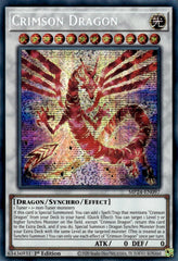 Crimson Dragon (card) [MP24-EN097] Prismatic Secret Rare | Good Games Morley