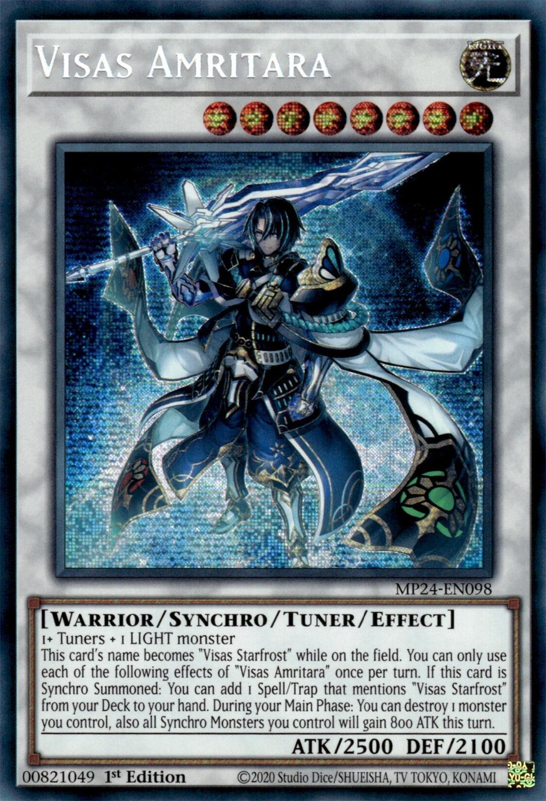 Visas Amritara [MP24-EN098] Prismatic Secret Rare | Good Games Morley