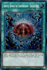 Sinful Spoils of Subversion - Snake-Eye [MP24-EN104] Prismatic Secret Rare | Good Games Morley