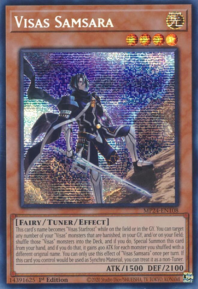 Visas Samsara [MP24-EN108] Prismatic Secret Rare | Good Games Morley