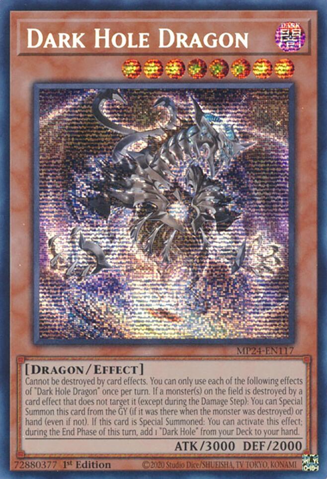 Dark Hole Dragon [MP24-EN117] Prismatic Secret Rare | Good Games Morley