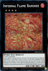 Infernal Flame Banshee [MP24-EN120] Prismatic Secret Rare | Good Games Morley