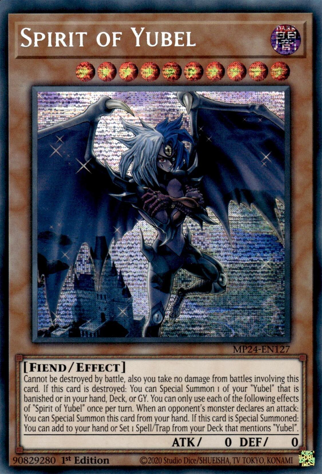 Spirit of Yubel [MP24-EN127] Prismatic Secret Rare | Good Games Morley