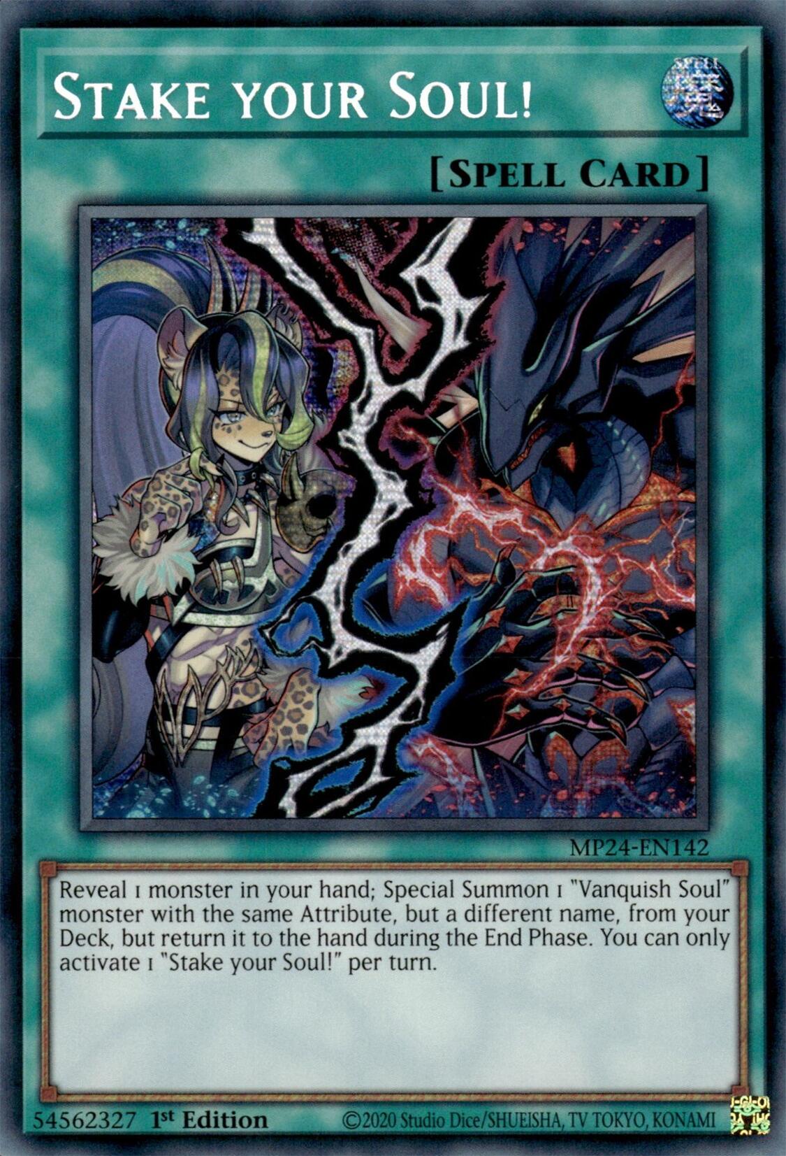 Stake your Soul! [MP24-EN142] Prismatic Secret Rare | Good Games Morley
