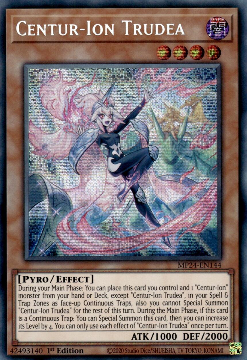 Centur-Ion Trudea [MP24-EN144] Prismatic Secret Rare | Good Games Morley