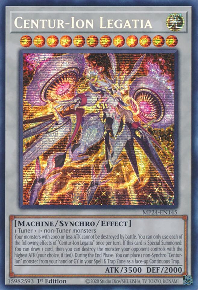 Centur-Ion Legatia [MP24-EN145] Prismatic Secret Rare | Good Games Morley
