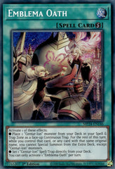 Emblema Oath [MP24-EN146] Prismatic Secret Rare | Good Games Morley