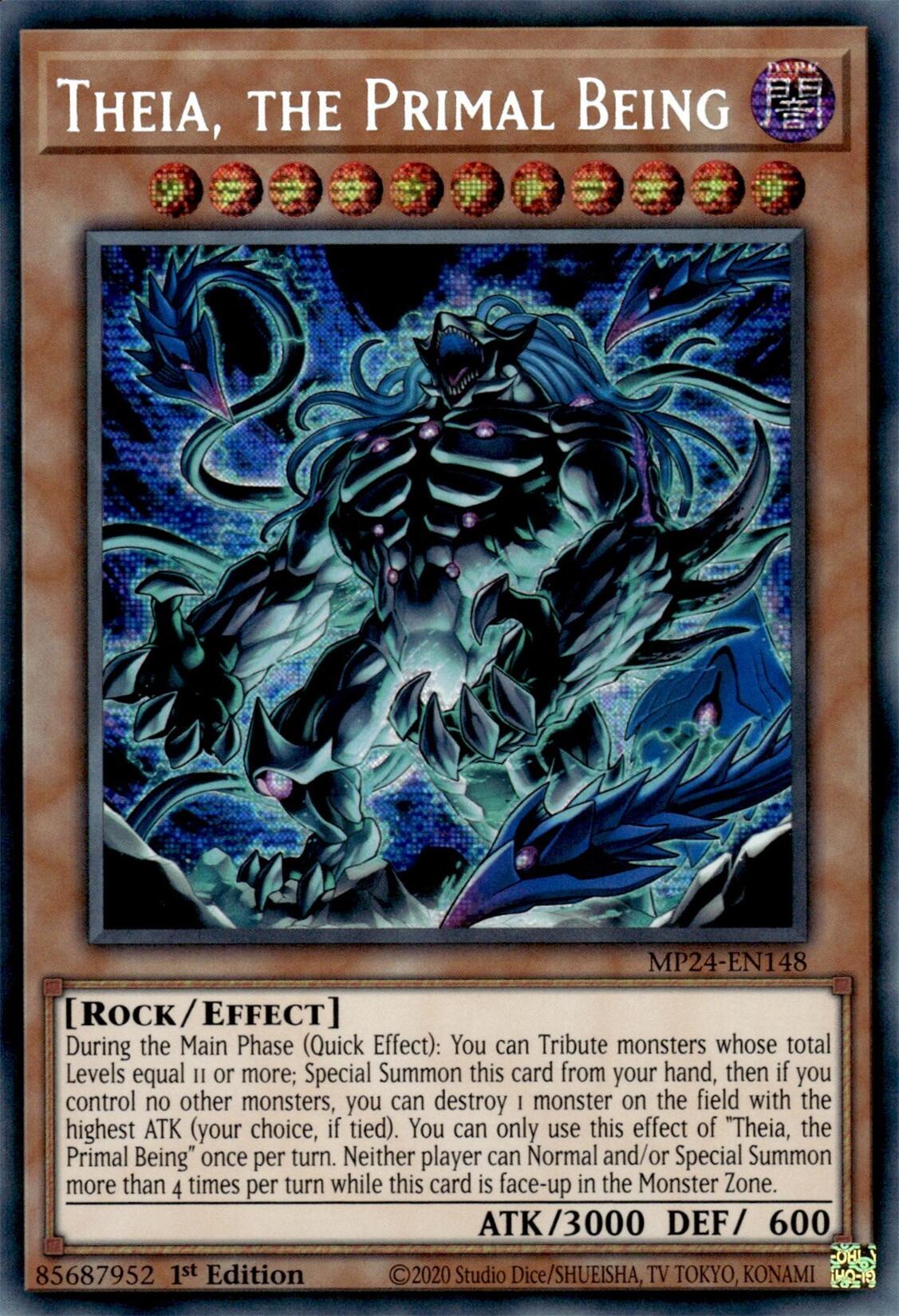 Theia, the Primal Being [MP24-EN148] Prismatic Secret Rare | Good Games Morley