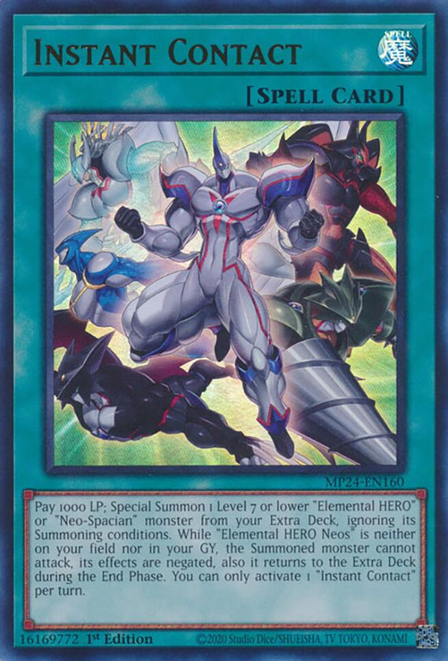 Instant Contact [MP24-EN160] Ultra Rare | Good Games Morley