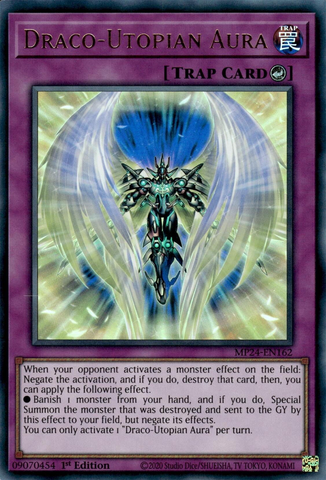 Draco-Utopian Aura [MP24-EN162] Ultra Rare | Good Games Morley