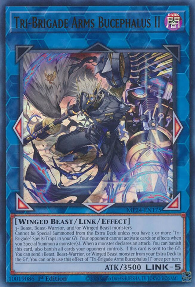 Tri-Brigade Arms Bucephalus II [MP24-EN175] Ultra Rare | Good Games Morley