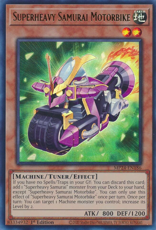 Superheavy Samurai Motorbike [MP24-EN186] Ultra Rare | Good Games Morley
