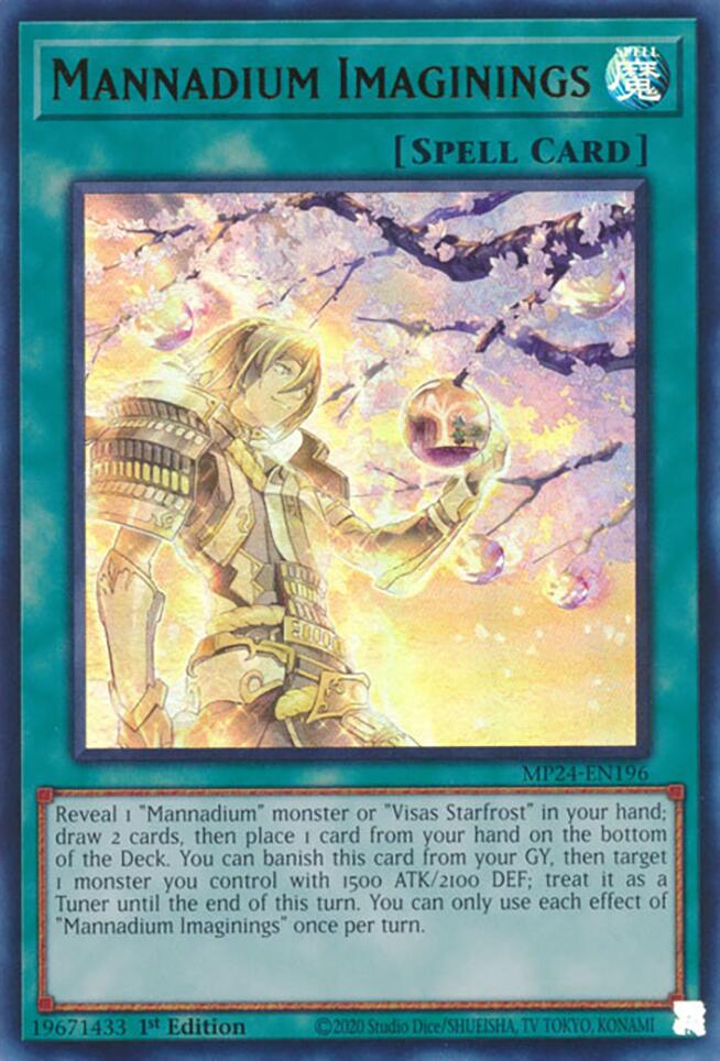 Mannadium Imaginings [MP24-EN196] Ultra Rare | Good Games Morley