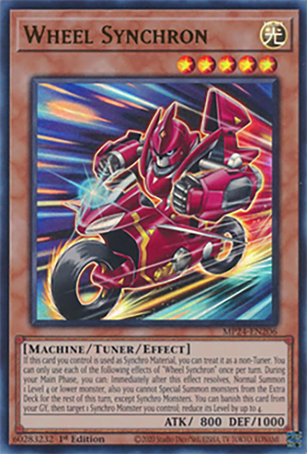 Wheel Synchron [MP24-EN206] Ultra Rare | Good Games Morley